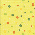 Color Scapes Multi Polka Dots on Yellow Color Scapes Multi Polka Dots on Yellow