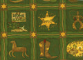 RODEO: Photo Blocks on Green by Debbie Mumm for South Sea Imports