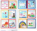 A Day at School Book Panel