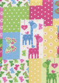 Baby Patch Bright Pastel Flannel