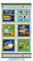 Little Builder Building Blocks Fabric Panel, SKU: 14627-99