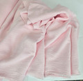 Organic Cotton Double Gauze Cotton Candy Pink