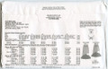 Kwik Sew Misses Top and Skirt Pattern 2983 sizing and yardage requirements