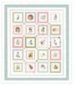 Peter Rabbit and Friends "Quilt Sew Easy" Kit - Blue Option, SKU# Kit-35393-Blue