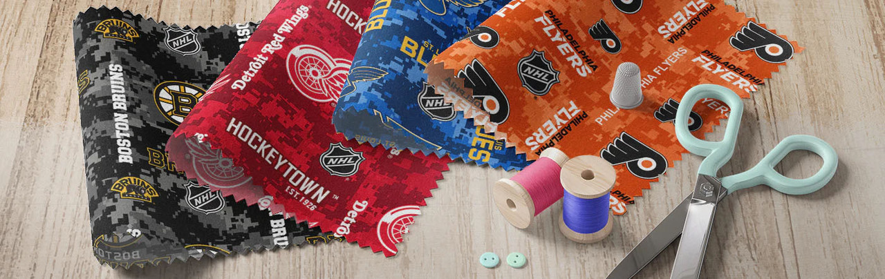 NHL Licensed Hockey Fabrics
