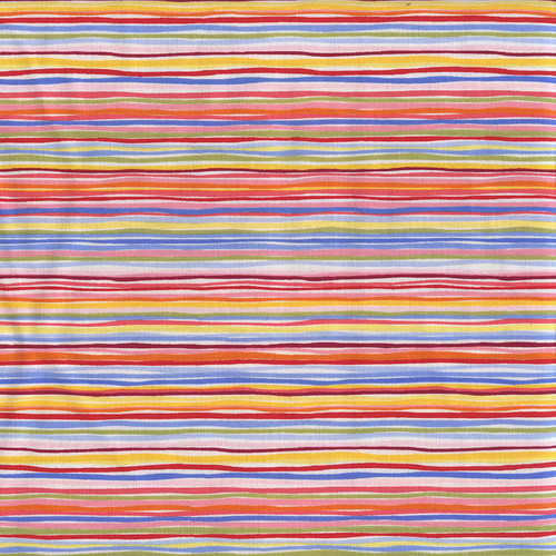 Makower Bake Bright Multi Stripe