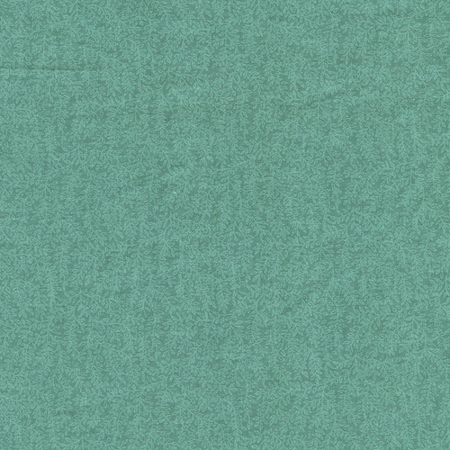 Jewel Tones - Teal Ferns