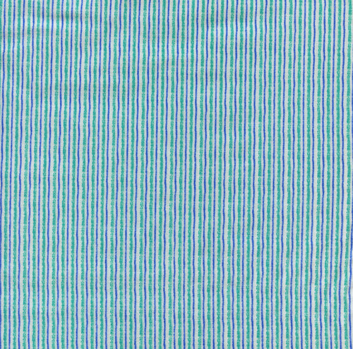 Sleepy Bear Mint/Blue Stripe Coordinate