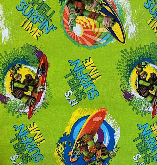 Mutant Ninja Turtles Surf in Time on Lime