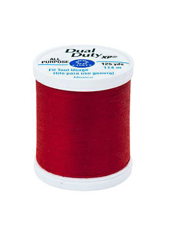 Dual Duty All Purpose Thread - Red