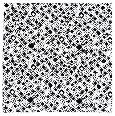 Dynamite Due Black and White irregular Squares, SKU# DD208