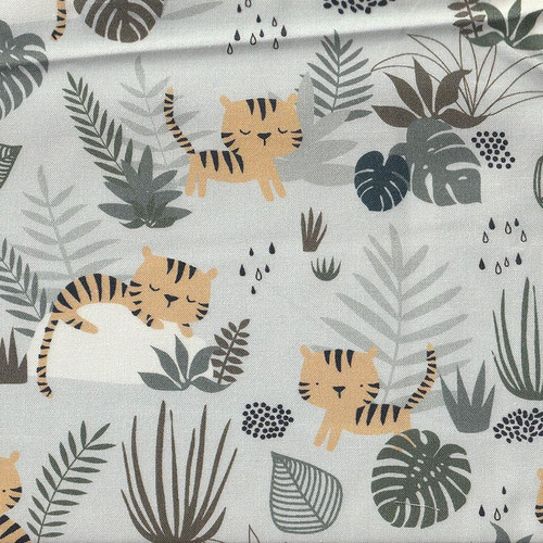 STAY WILD A Walk in the Wild Cotton Fabric by Springs Creative
