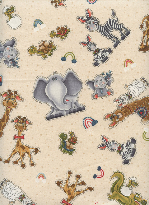 Our Greatest Gift - Mommy and Baby Animals on Cream by Henry Glass, SKU# 778-44