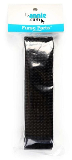 Black 1 1/2" Purse Strapping by Annie