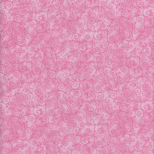 SUNSHINE CATS: Floral Vines Pink