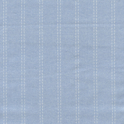 Guess How Much I Love You Lt. Denim Vertical Stripe