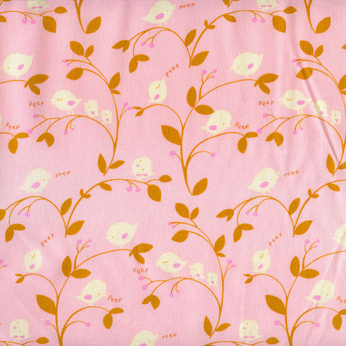 BABY TALK: Birdies on Pink by David Walker
