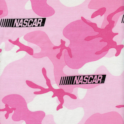 Nascar Logo on Pink Camo by Spring Creative, SKU #1544793