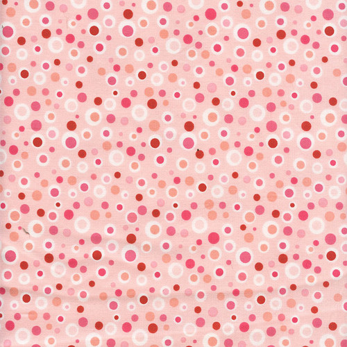 FROLIC Pink Tone-on-Tone Polka Dots by Wendy Slotboom