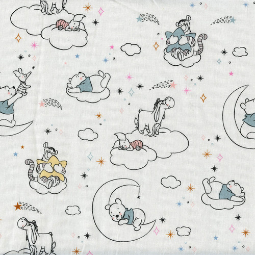 Springs Creative Winnie the Pooh Baby Friends Cotton Fabric , SKU#71714-G550210