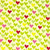 Inspiration Multi colored Hearts on Cream