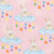 Cloud Bunny with Falling Stars on Pink Flannel Comfy Print by AE Nathan