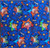Giddy Up Kids Royal Blue - 12 1/2" Block