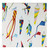 Seaside Village Windsocks Allover - 8 1/2" Sq