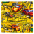 Finish Line Yellow 8 1/2" sq