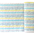 DOODLE BABY Border Stripe Flannel by designer Jessica Flick