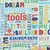 LITTLE BUILDER: Jumbled Construction Words on Lt. Blue