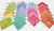 Sherbet Sunshine Flannel Colors and Patterns included with their individual SKU#'s
