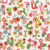 Spring Alphabet Floral Flannel by David Textiles, SKU #DX-1719-4F-1W