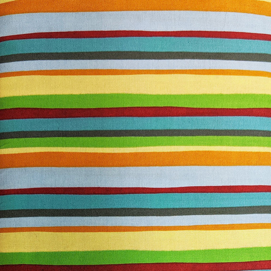 Magic Forest Bold Stripe Cotton Fabric by Elizabeth's Studio