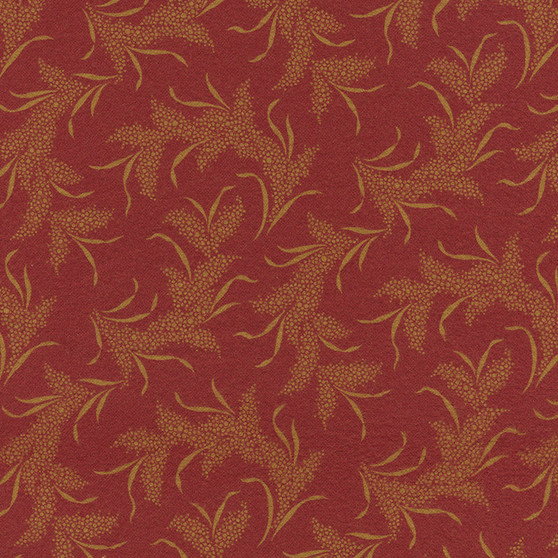 Grasslands Wheat on Red Flannel