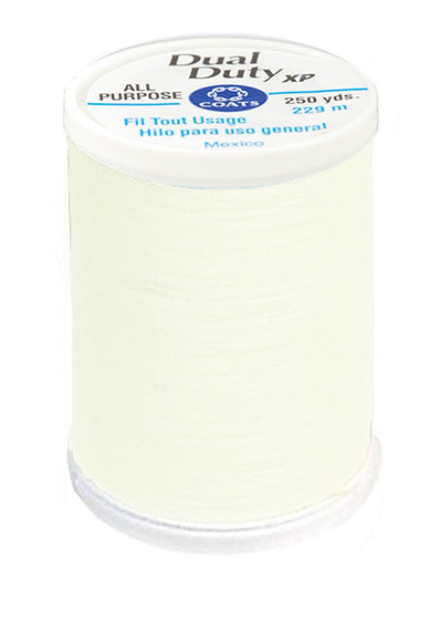 Coats & Clark Dual Duty All Purpose Thread - Pearl