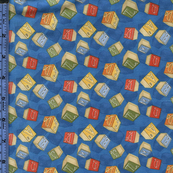 Wind it Up Wooden Alphabet Blocks by Elizabeth Miles for South Sea Imports, SKU#54331-457