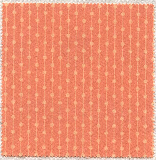 10" pre-cut Sunshine 10" pre-cut Sunshine Jelly Bracelet Dots and Stripes Melon Square, SKU# 29227 14F