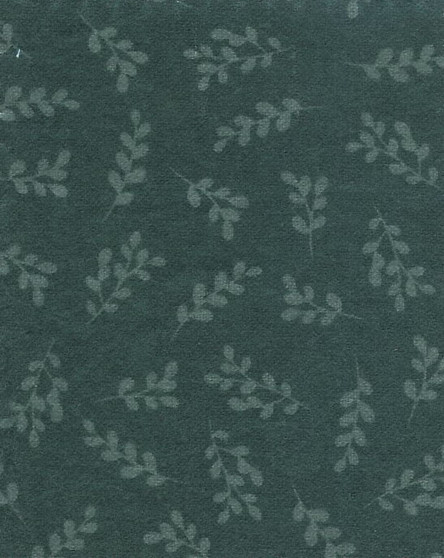 108" Wide-Back Flannel Ferns - Dark Teal, SKU# 145563-Dark Teal