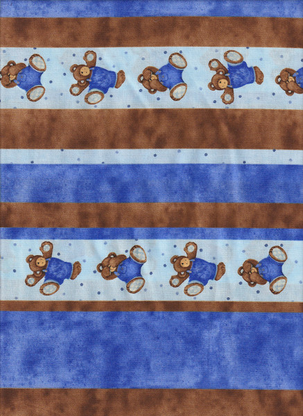 Billy Bear Border Stripe