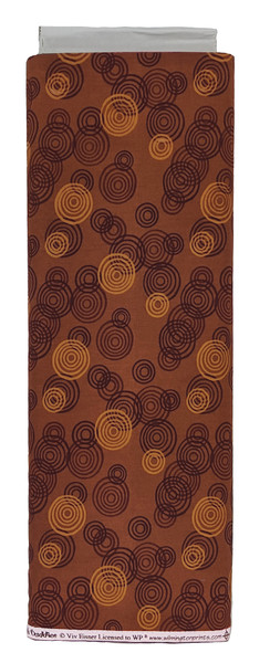 Brown Tone-on-Tone Circles