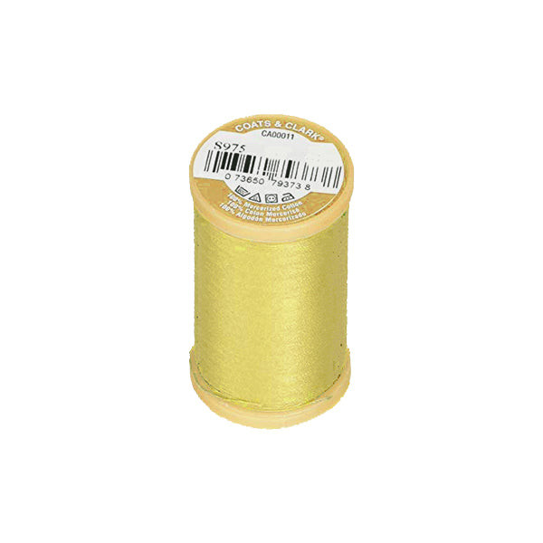 Yellow Coats & Clark Machine Quilting Thread