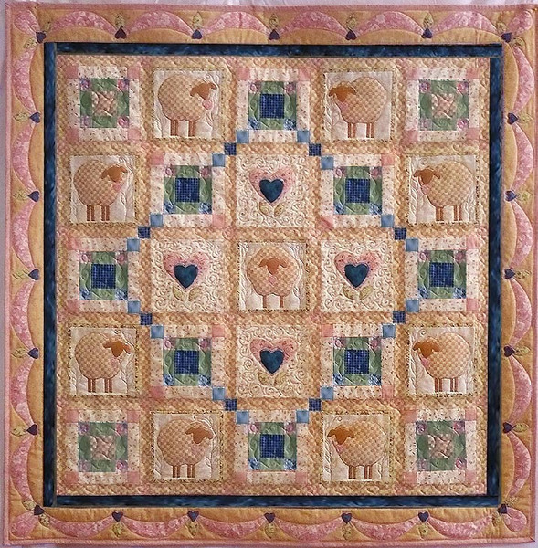 Wooly Sheep Keepsake Quilt Kit Wooly Sheep Keepsake Quilt Kit