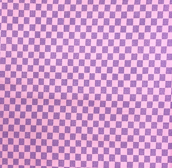 Pink & Lilac Checkerboard