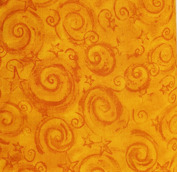 Clowning Around Orange Swirls