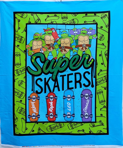 Mutant Ninja Turtles Skaters Panel Mutant Ninja Turtles Skaters Panel