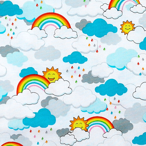 Two by Two Suns, Rainbows and Clouds Allover