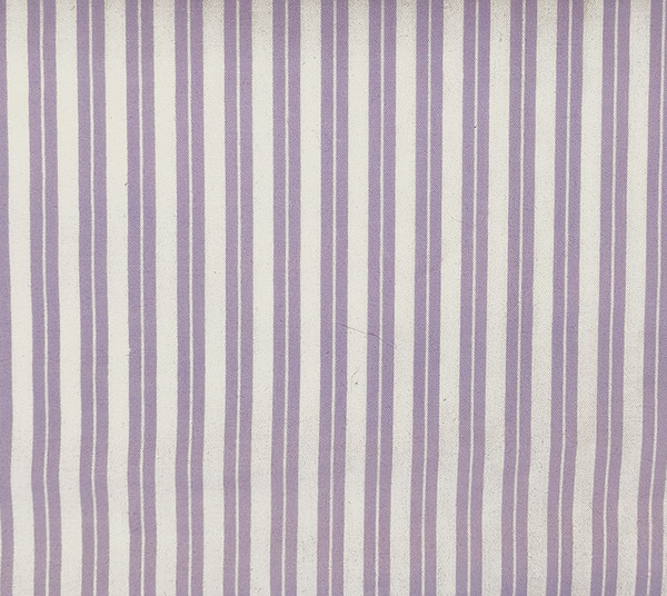 Lilac and White Baby Stripe