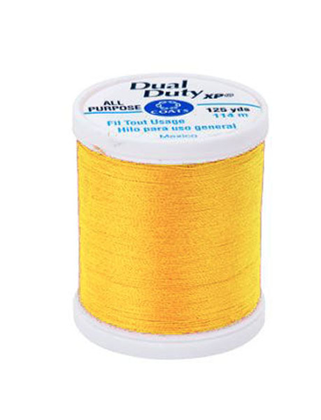 Coats & Clark Dual Duty All Purpose Thread - Goldenrod