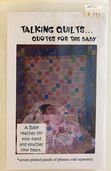 Talking Quilts Pattern
